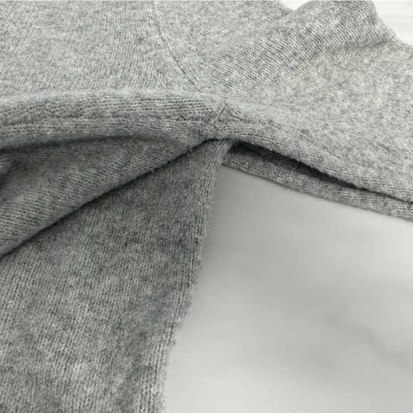 Abercrombie Fitch A&F Crew Neck Sweater Grey Gray Large L Preppy - Picture 6 of 6